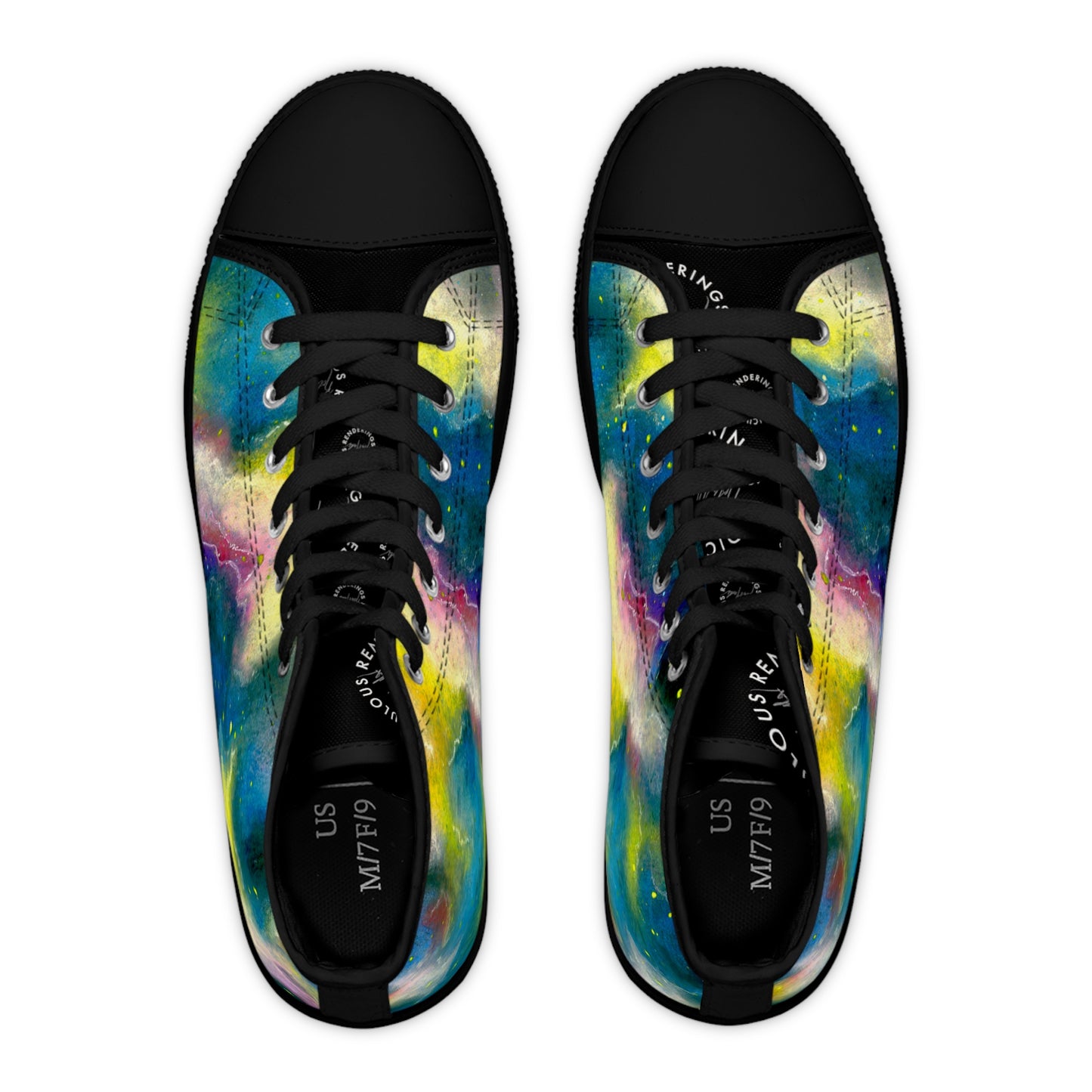 Sunrise Galaxy Unisex Classic High Top Sneakers