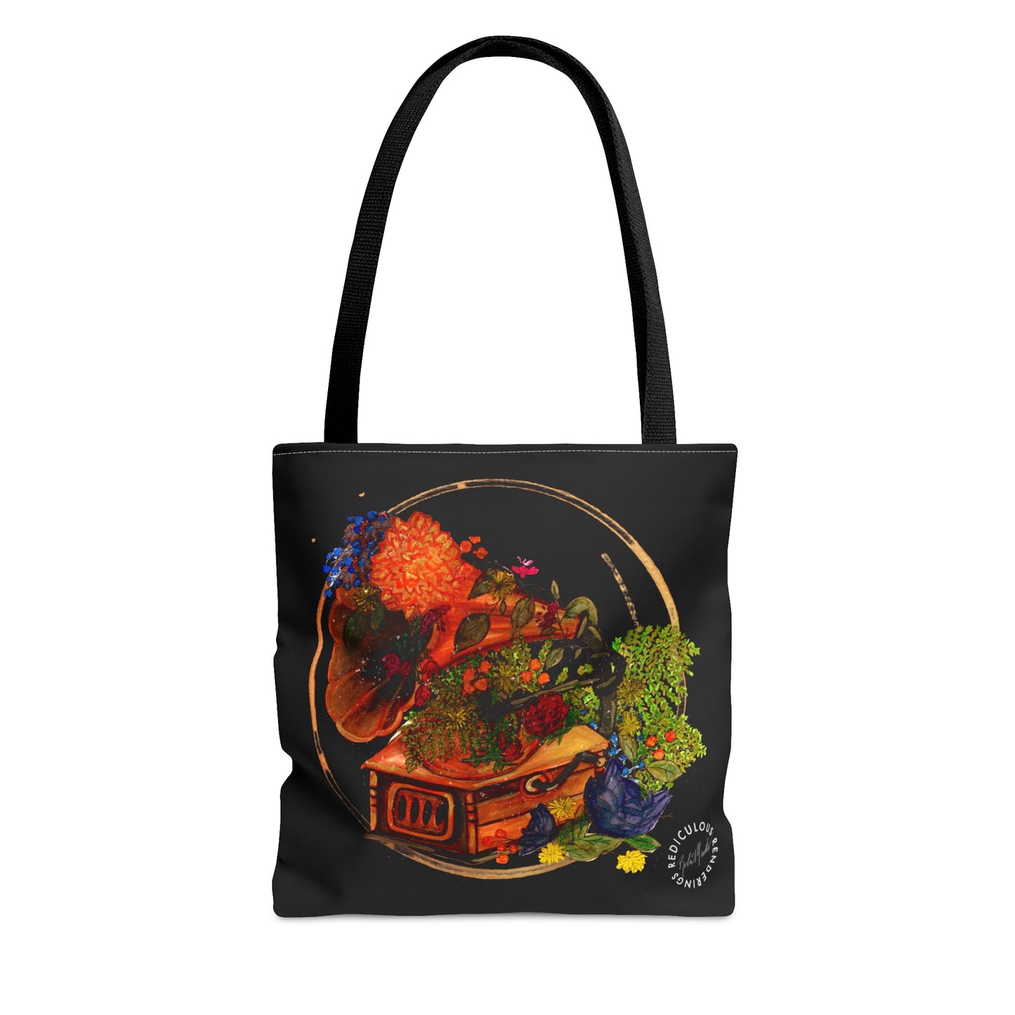 Vintage Phonograph Tote