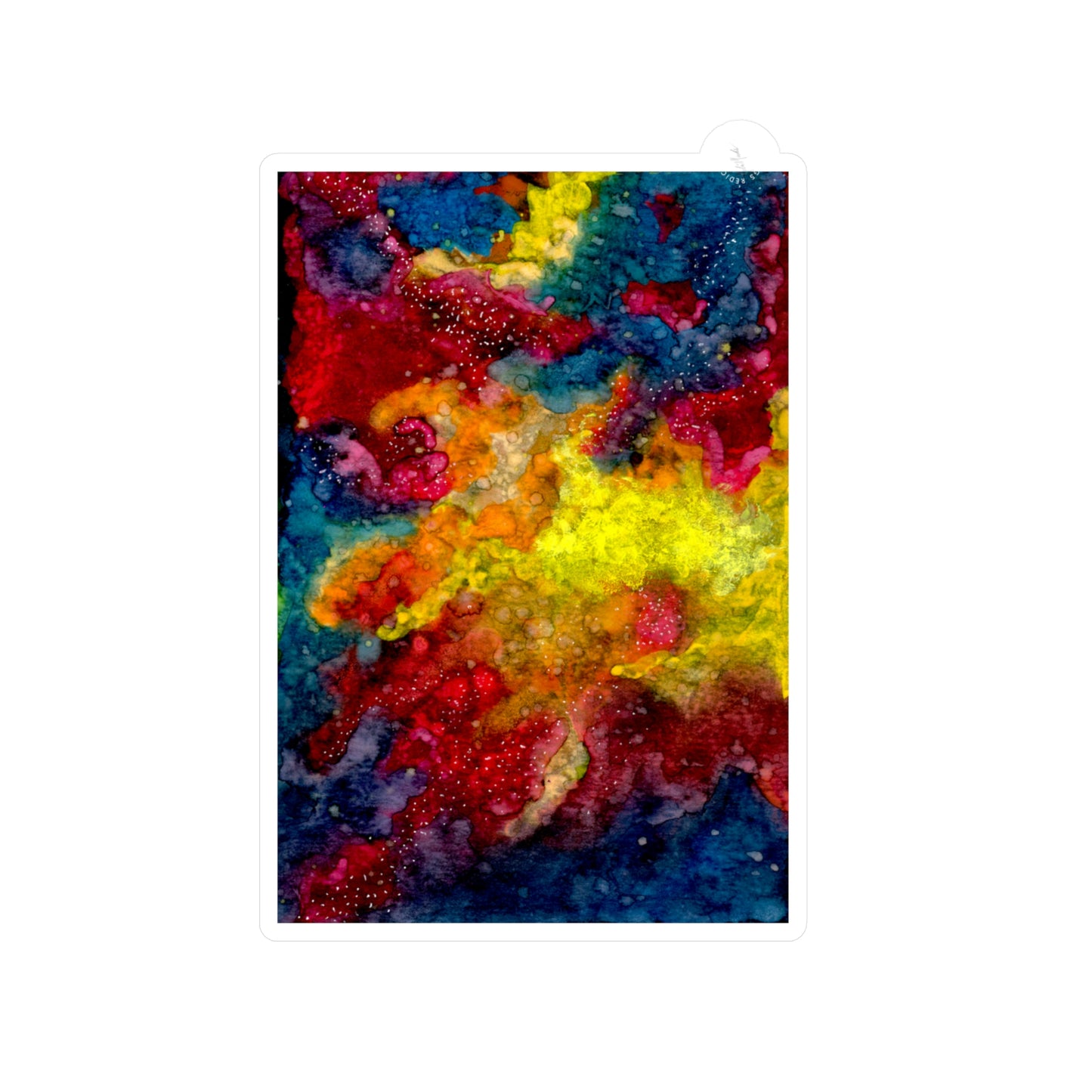 Sunset Clouds Galaxy Kiss-Cut Vinyl Decals