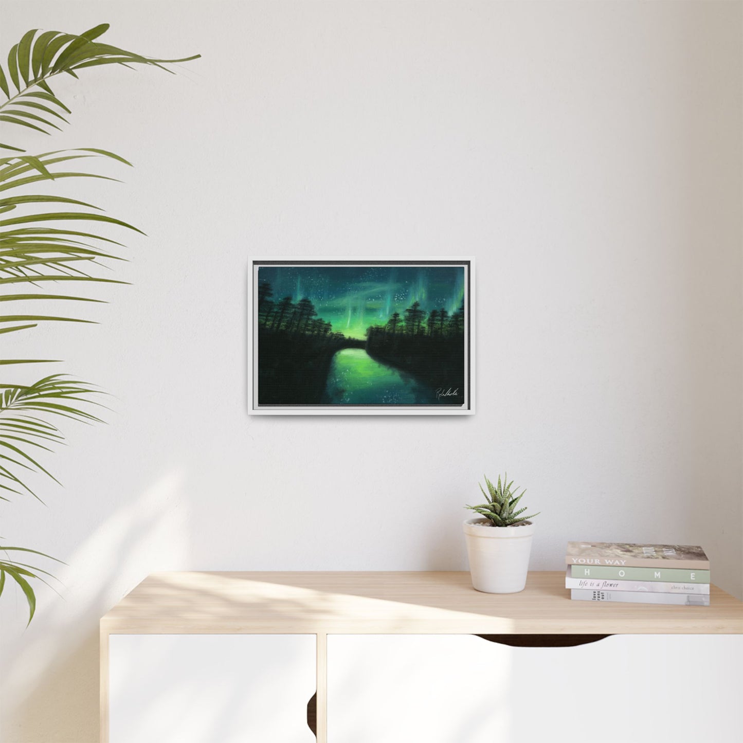 Northern Lights Framed Wall Art