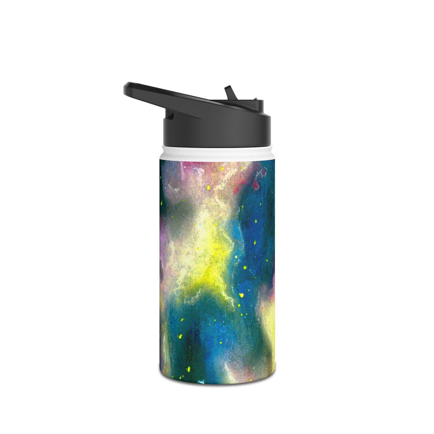 Sunrise Galaxy Stainless Steel Water Bottle, Standard Lid