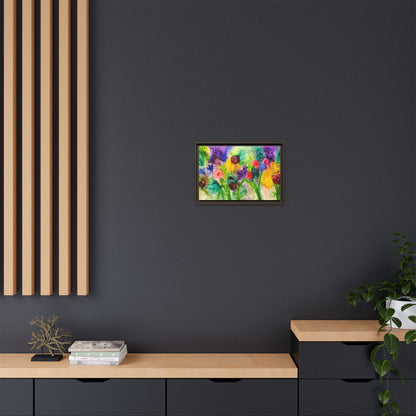 Abstract Flowers Framed Wall Art