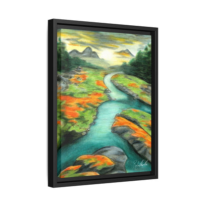 Mountain Stream Framed Wall Art