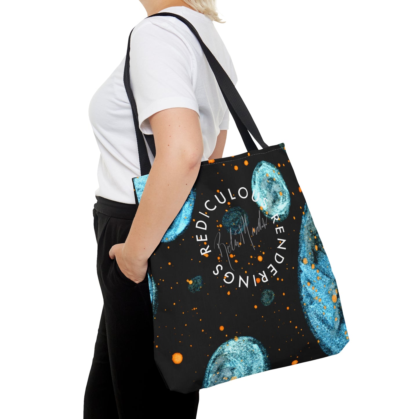 Little Blue Planets Galaxy Tote