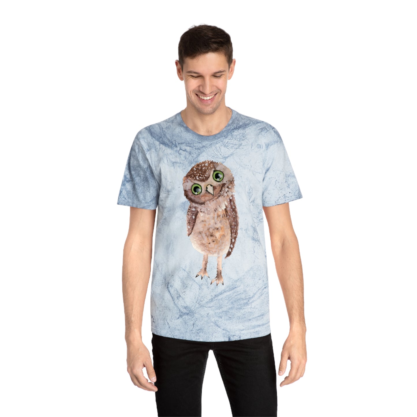 Owl Unisex Color Blast T-Shirt