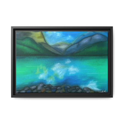 Mountain Lake Framed Wall Art