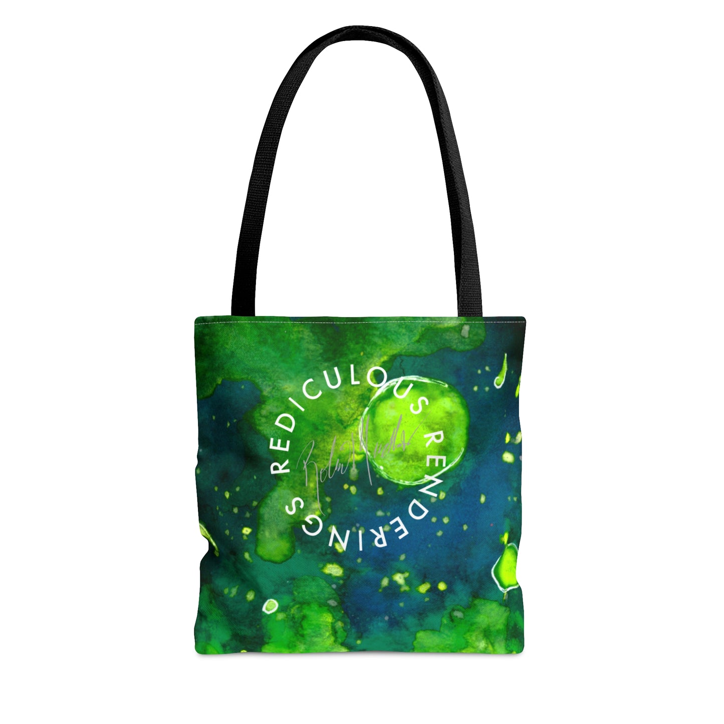 Green Galaxy Tote