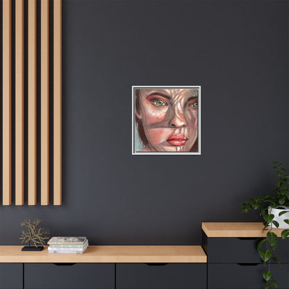 Woman In the Shadows Framed Wall Art