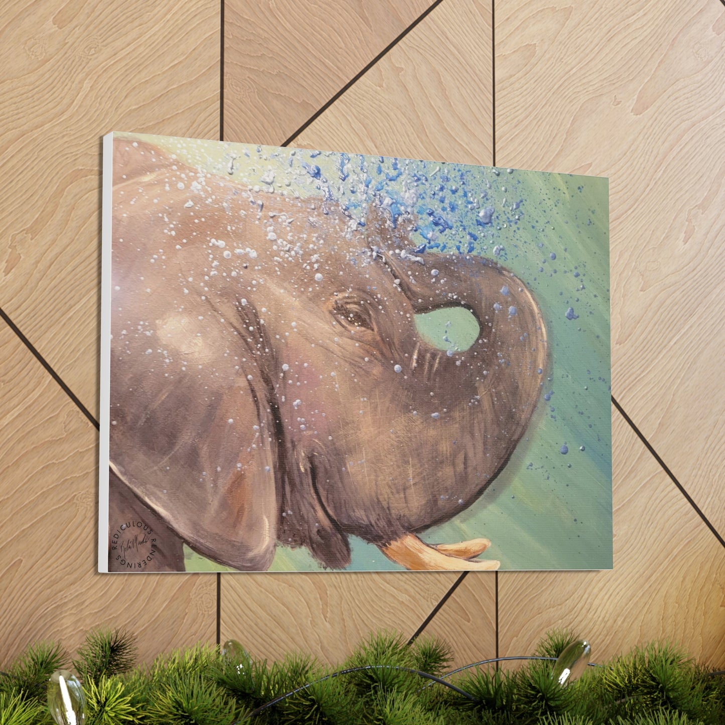 Elephant Canvas Gallery Wraps