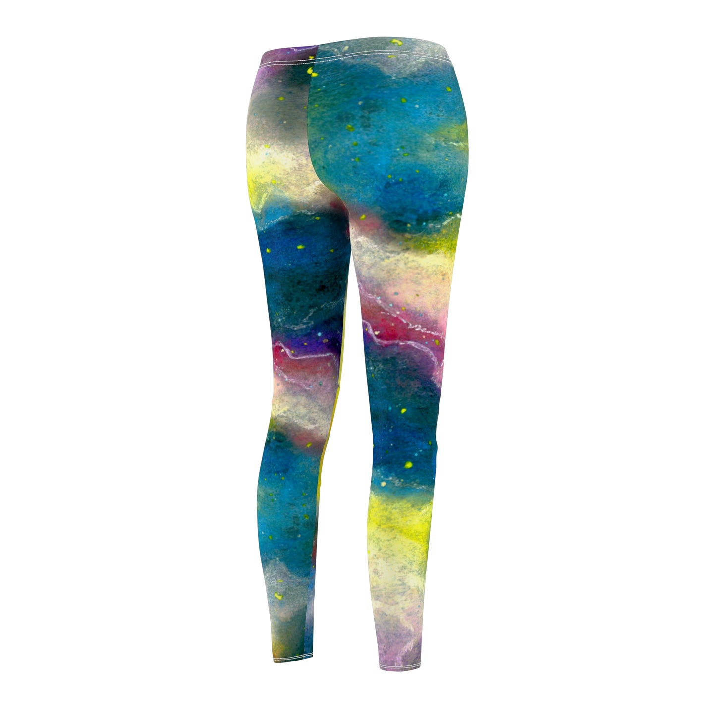 Sunrise Galaxy Women's Cut & Sew Casual Leggings (AOP)