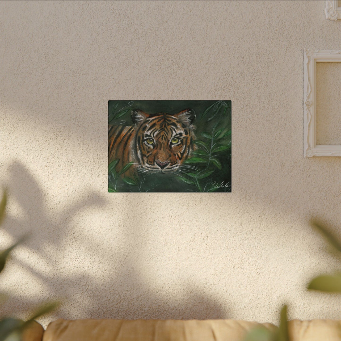 Jungle Tiger Canvas Gallery Wrap