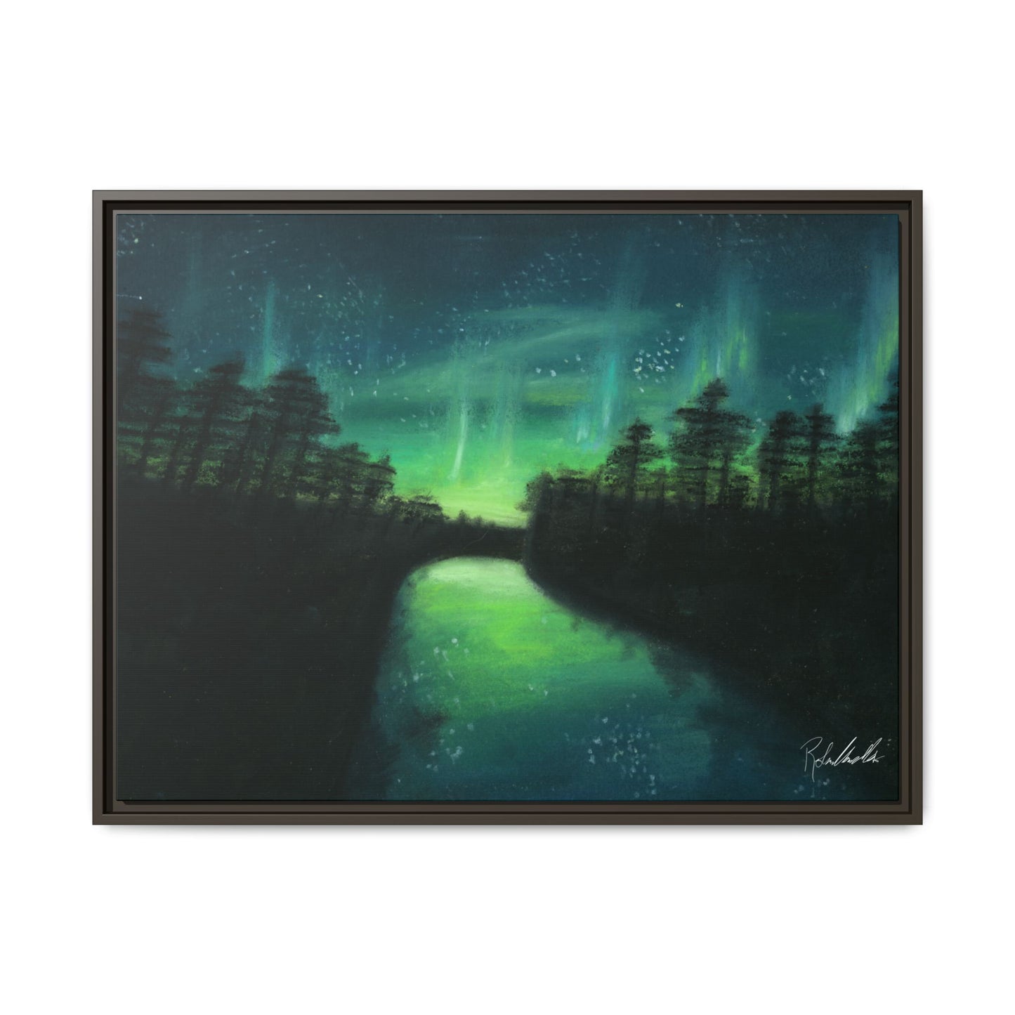 Northern Lights Framed Wall Art