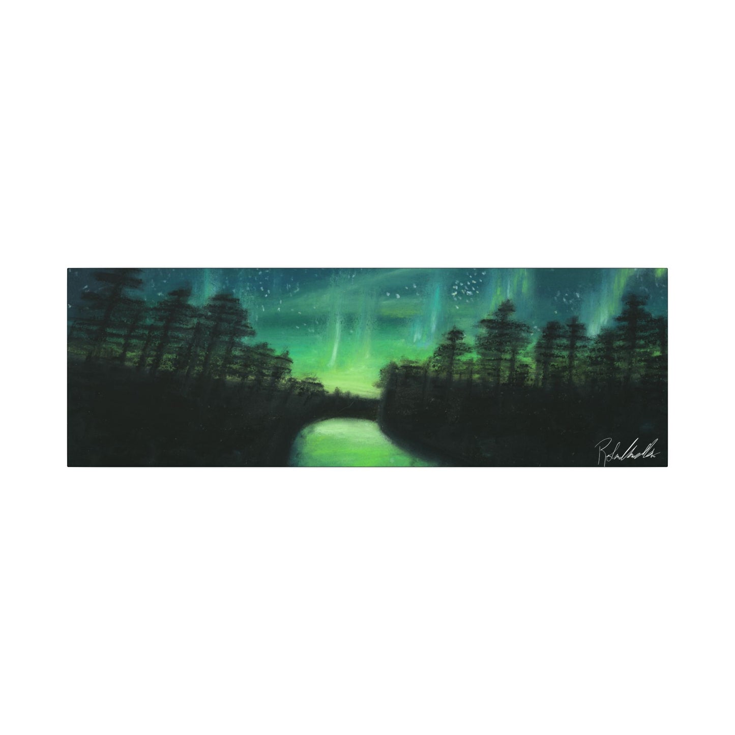 Northern Lights Canvas Gallery Wrap