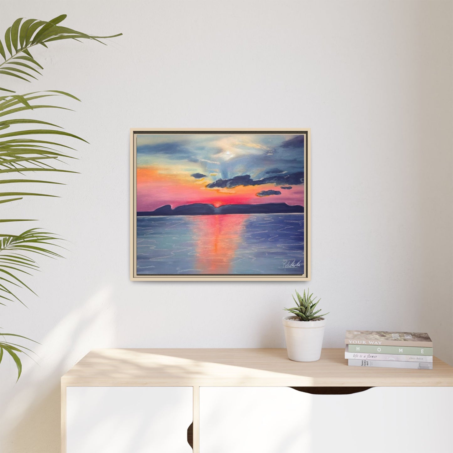 Sleeping Giant at Dawn Framed Wall Art