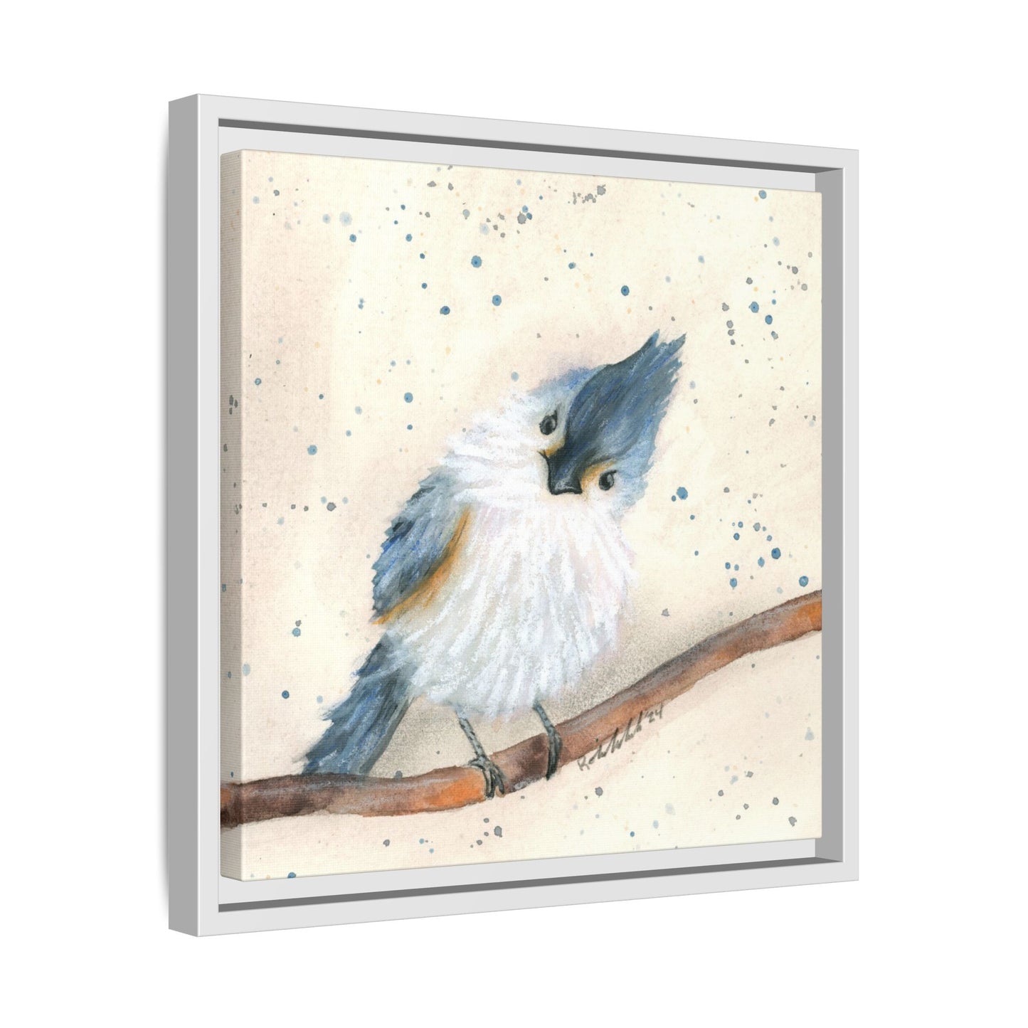 Blue Bird Framed Wall Art