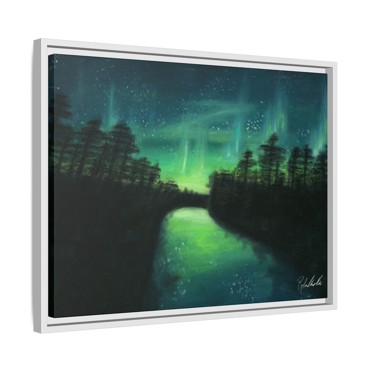 Northern Lights Framed Wall Art