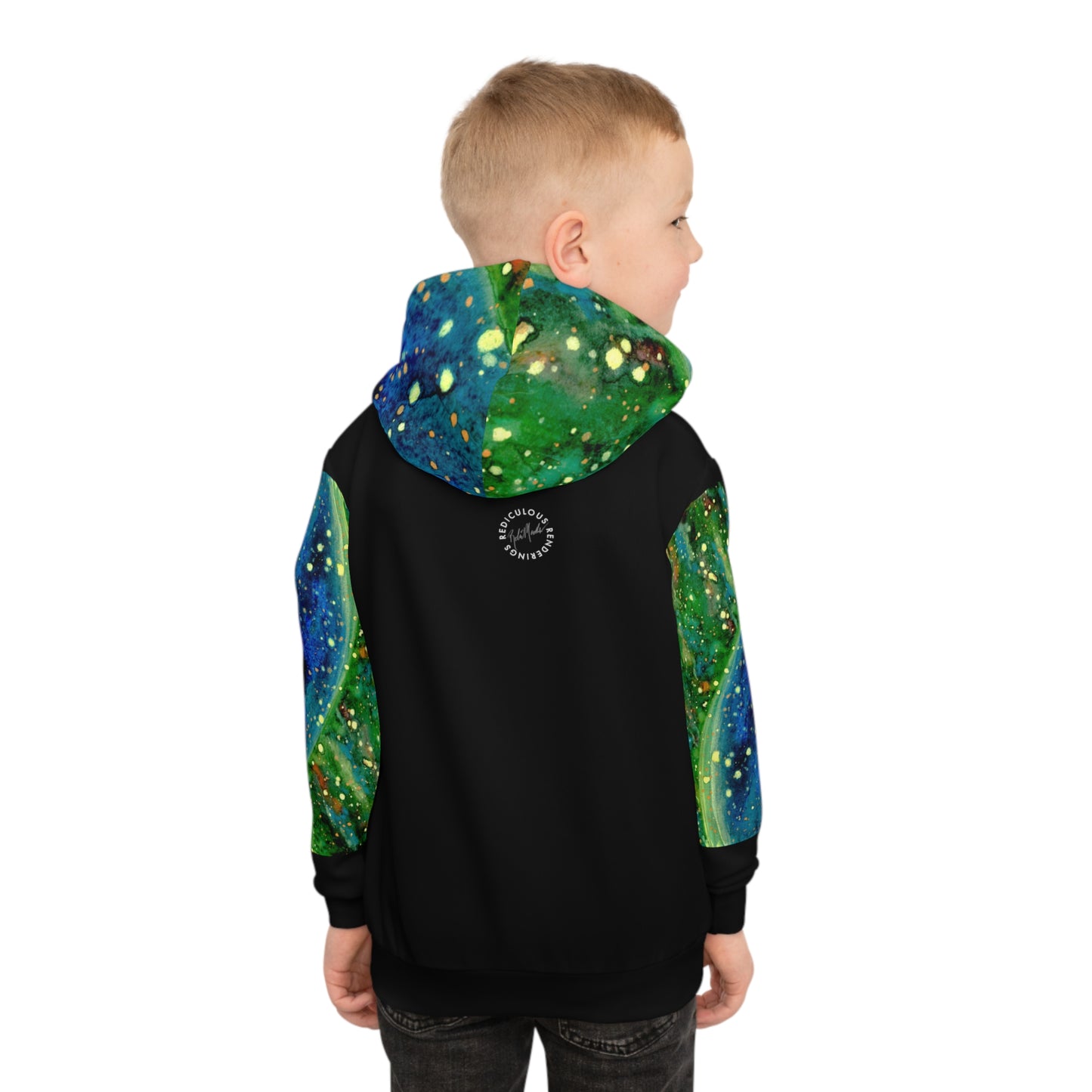 Blue Planet Galaxy Children's Hoodie (AOP)