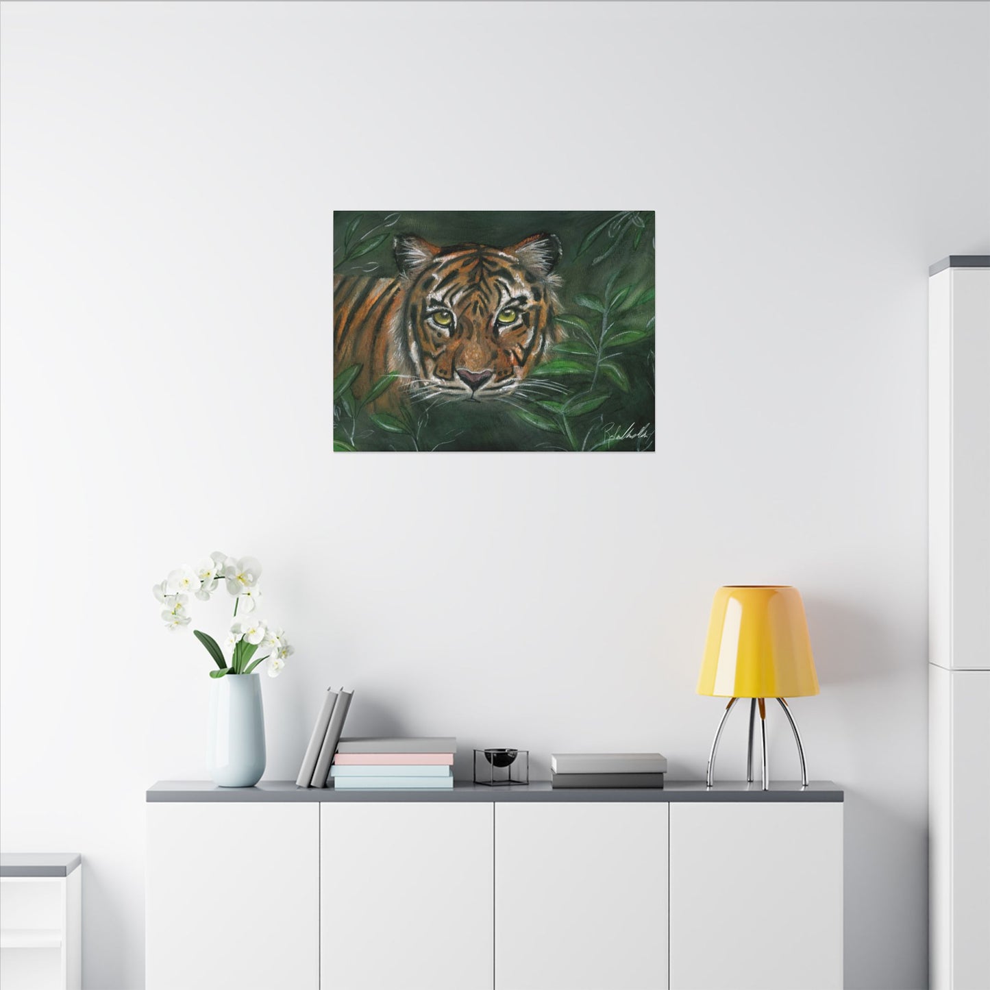 Jungle Tiger Canvas Gallery Wrap
