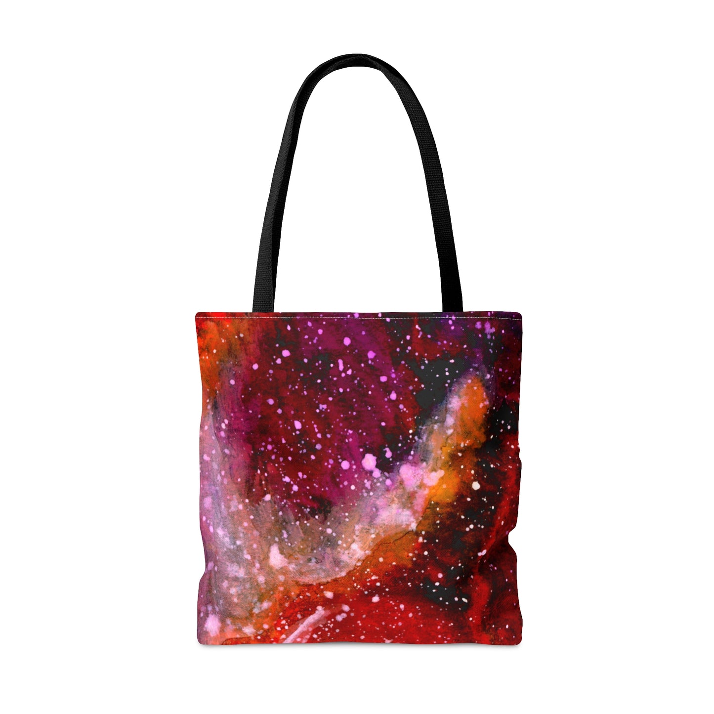 Orange Moons Galaxy Tote