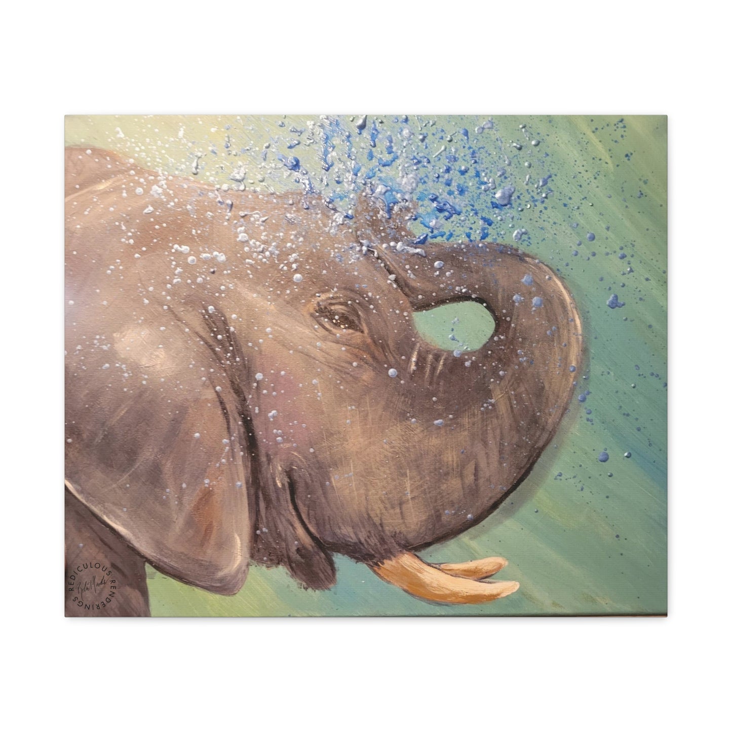 Elephant Canvas Gallery Wraps