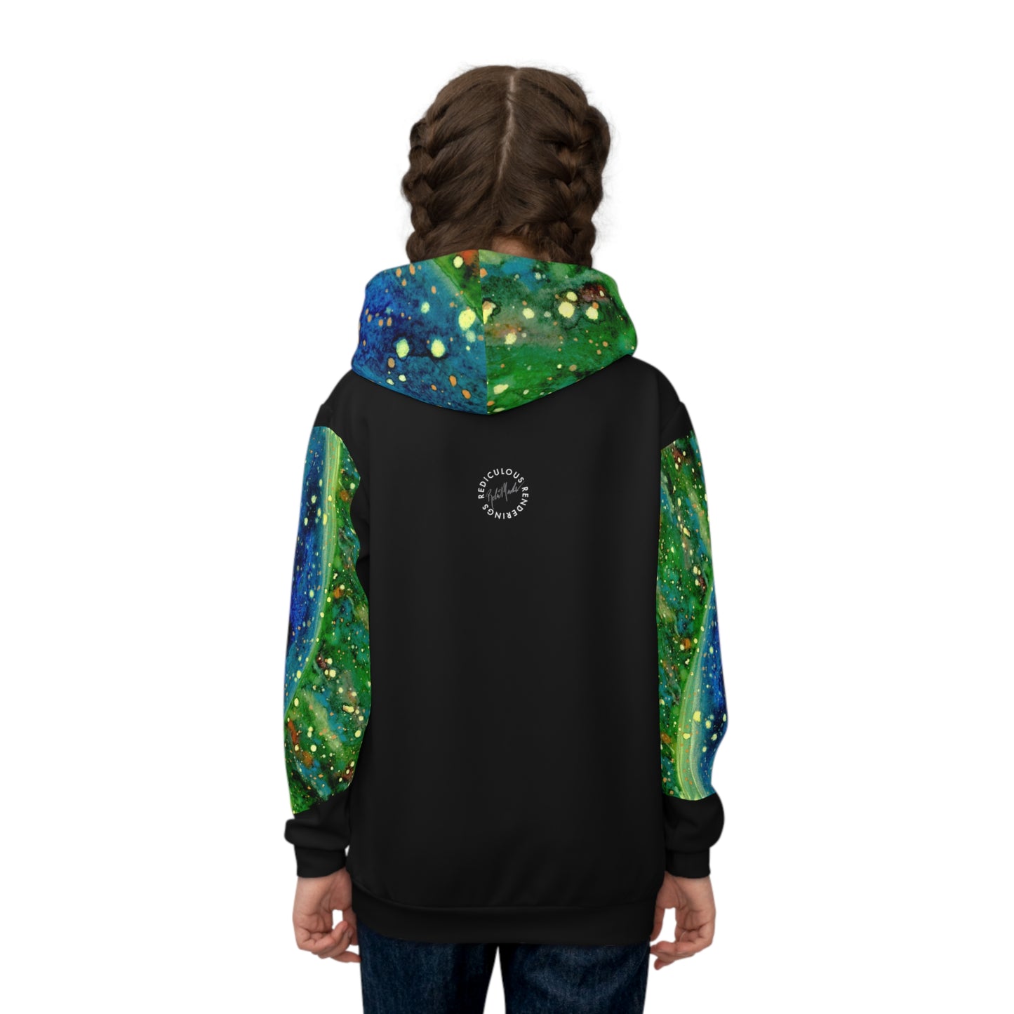 Blue Planet Galaxy Children's Hoodie (AOP)