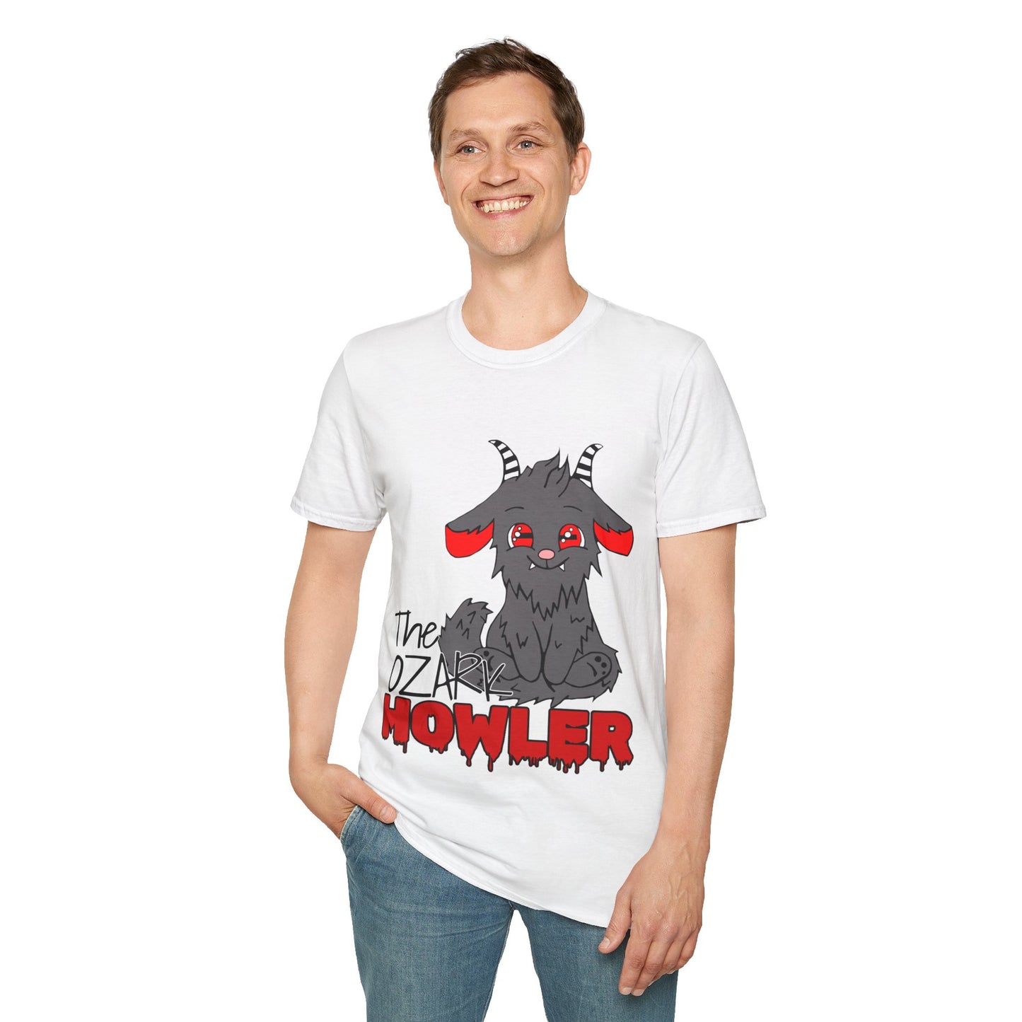 Baby Ozark Howler T-Shirt — Cute Spooky Cryptid "The Howler" Graphic Tee