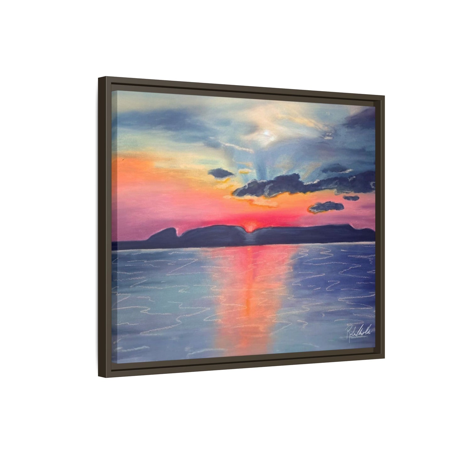 Sleeping Giant at Dawn Framed Wall Art