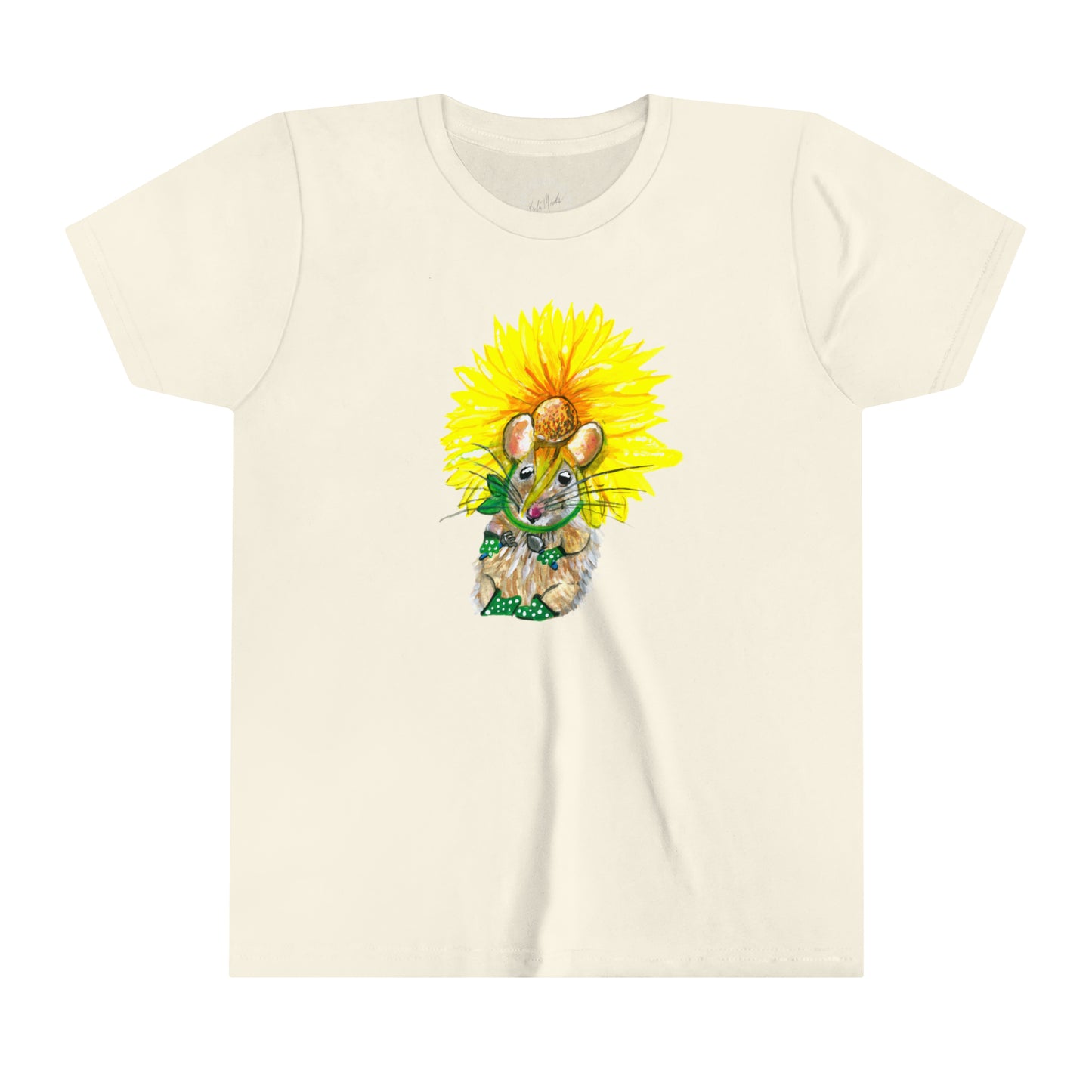 Sunflower Mouse Kids T-Shirt