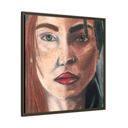 Beyond Race Woman Framed Wall Art