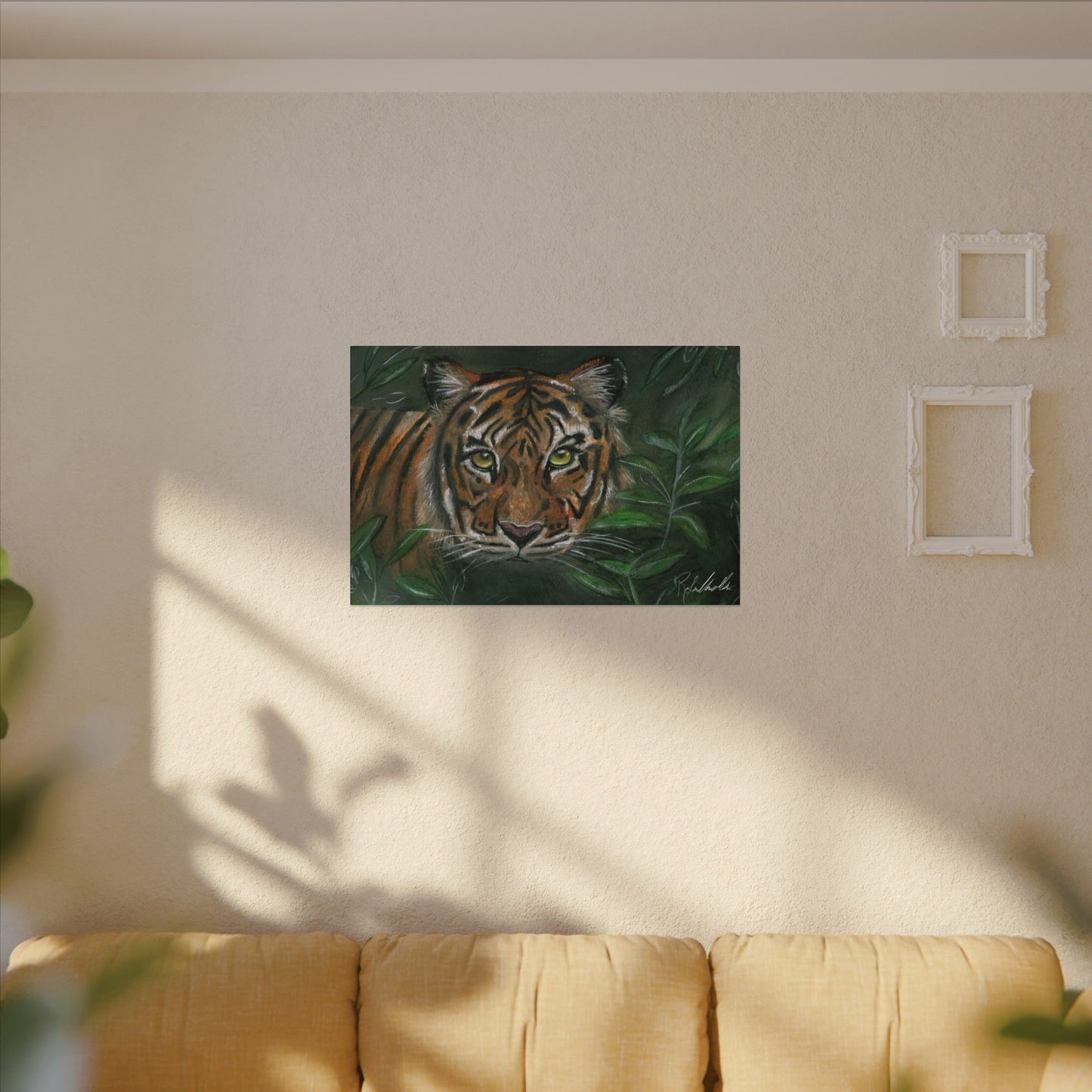 Jungle Tiger Canvas Gallery Wrap