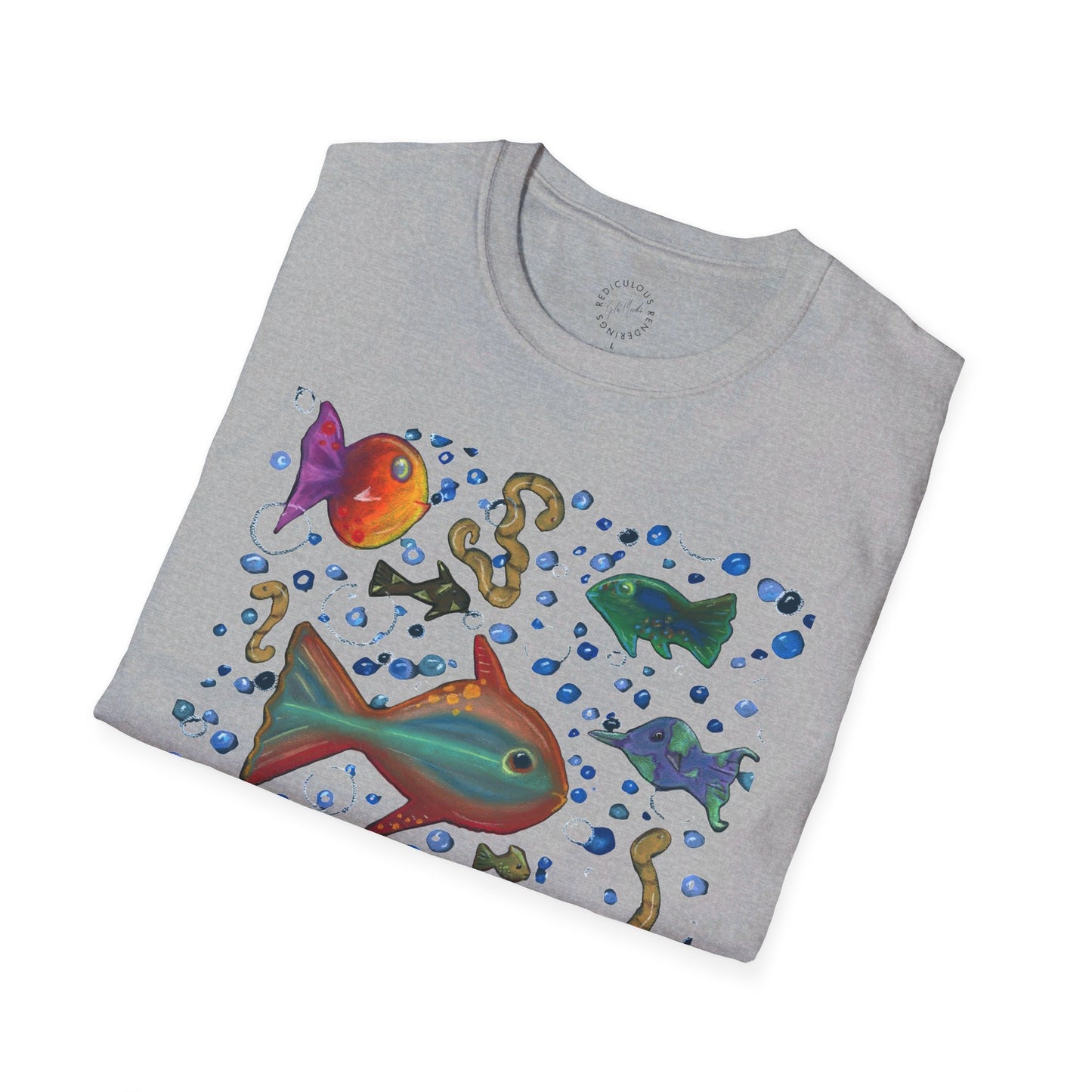 Fish Unisex Softstyle T-Shirt