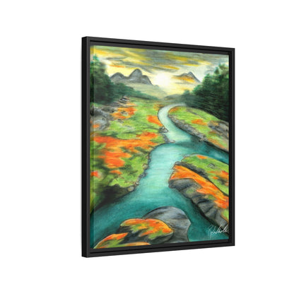 Mountain Stream Framed Wall Art
