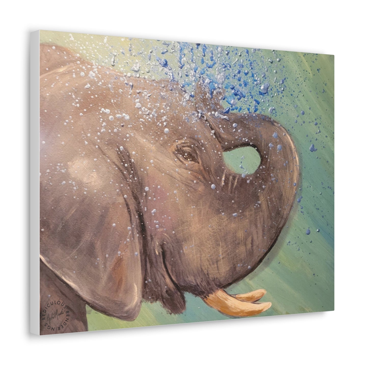 Elephant Canvas Gallery Wraps