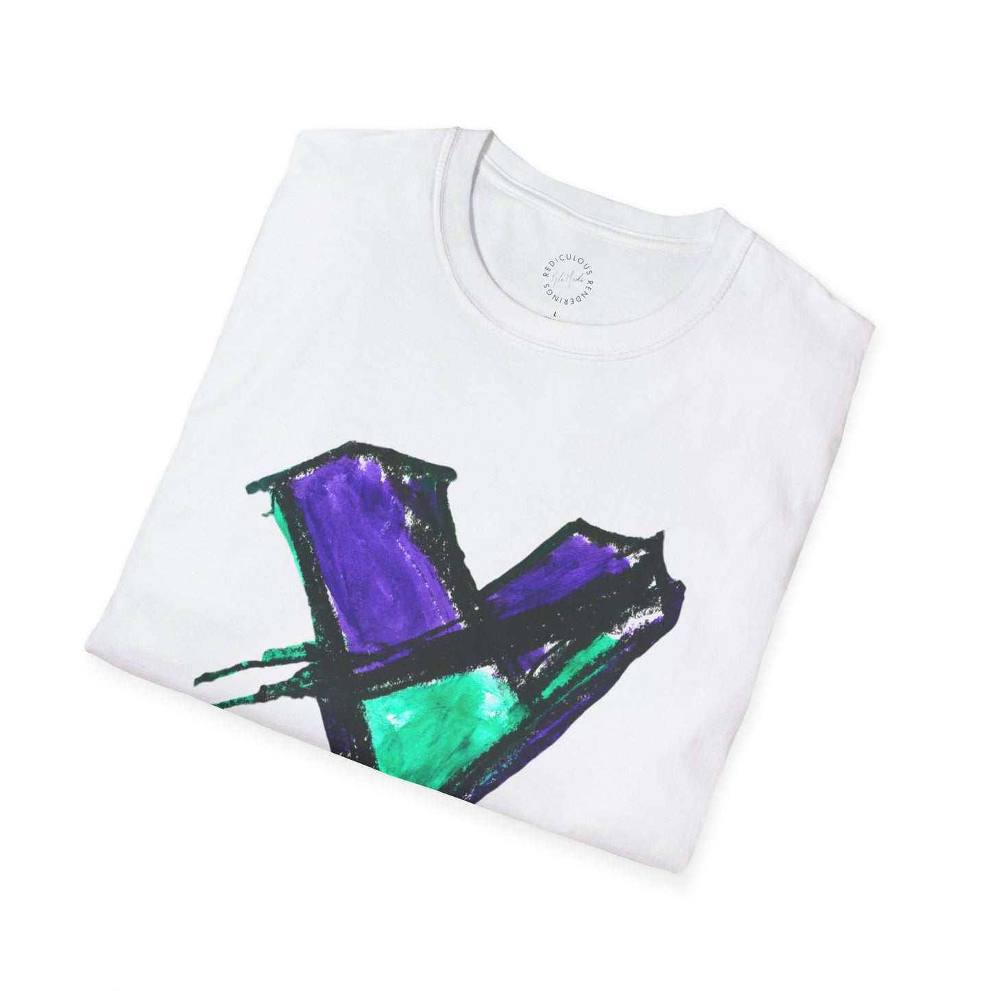 Kid Creation- Heart Unisex Softstyle T-shirt