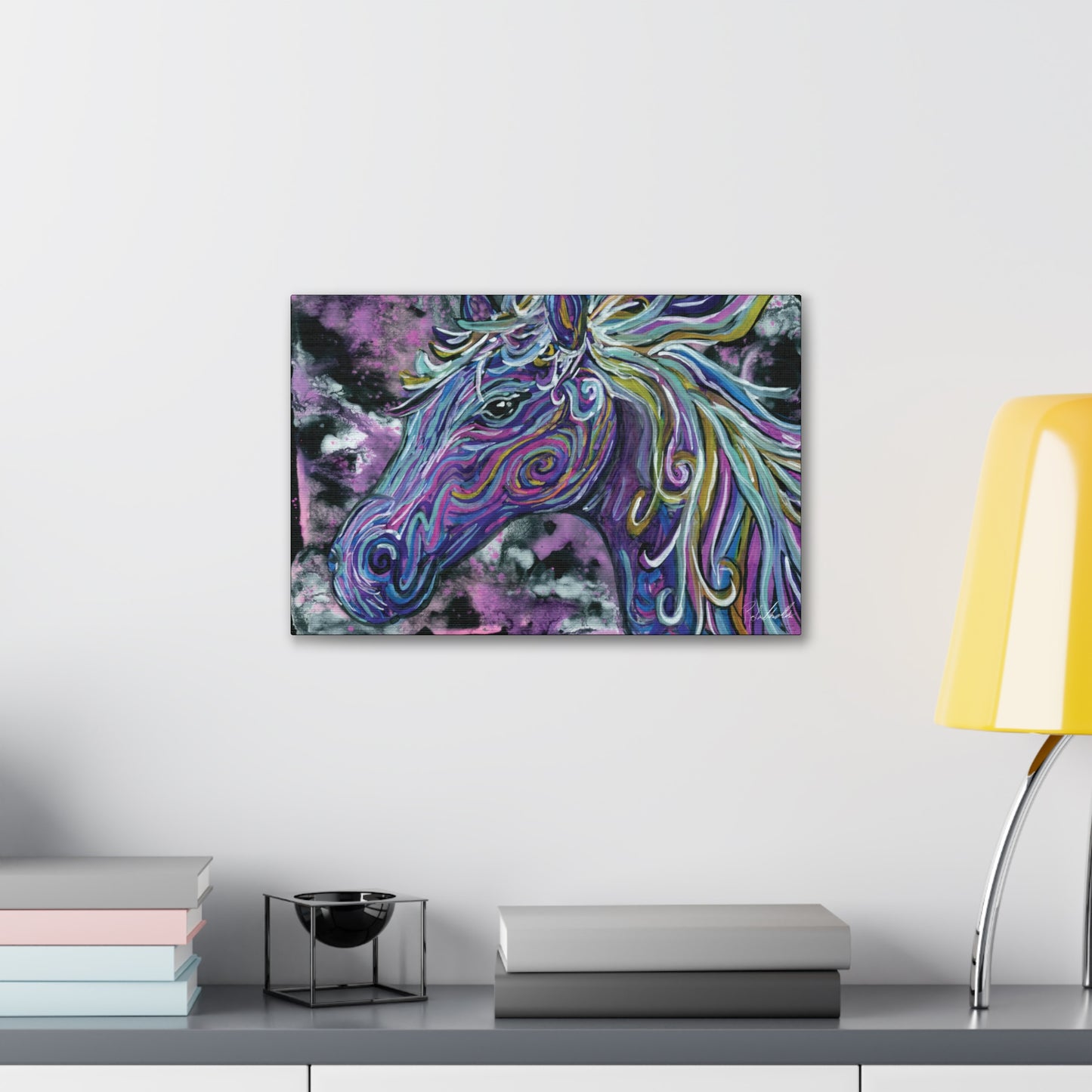 Watercolor Horse Canvas Gallery Wrap