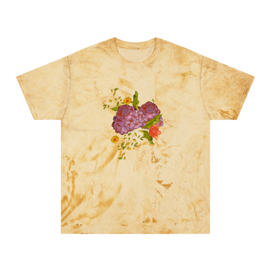 Vintage Flowers Unisex Color Blast T-Shirt