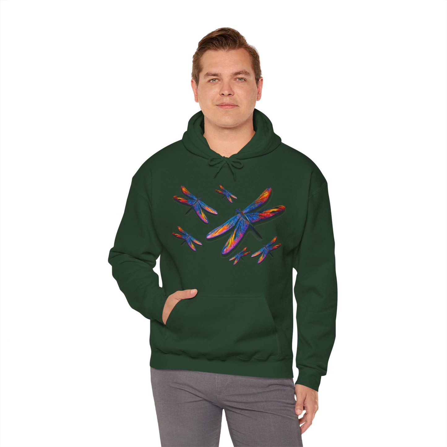 Dragon Fly Hooded Sweatshirt