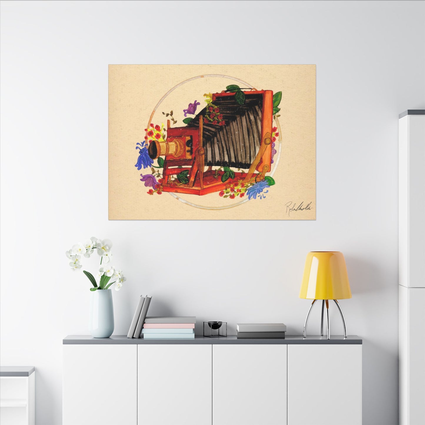 Vintage camera Canvas Gallery Wrap