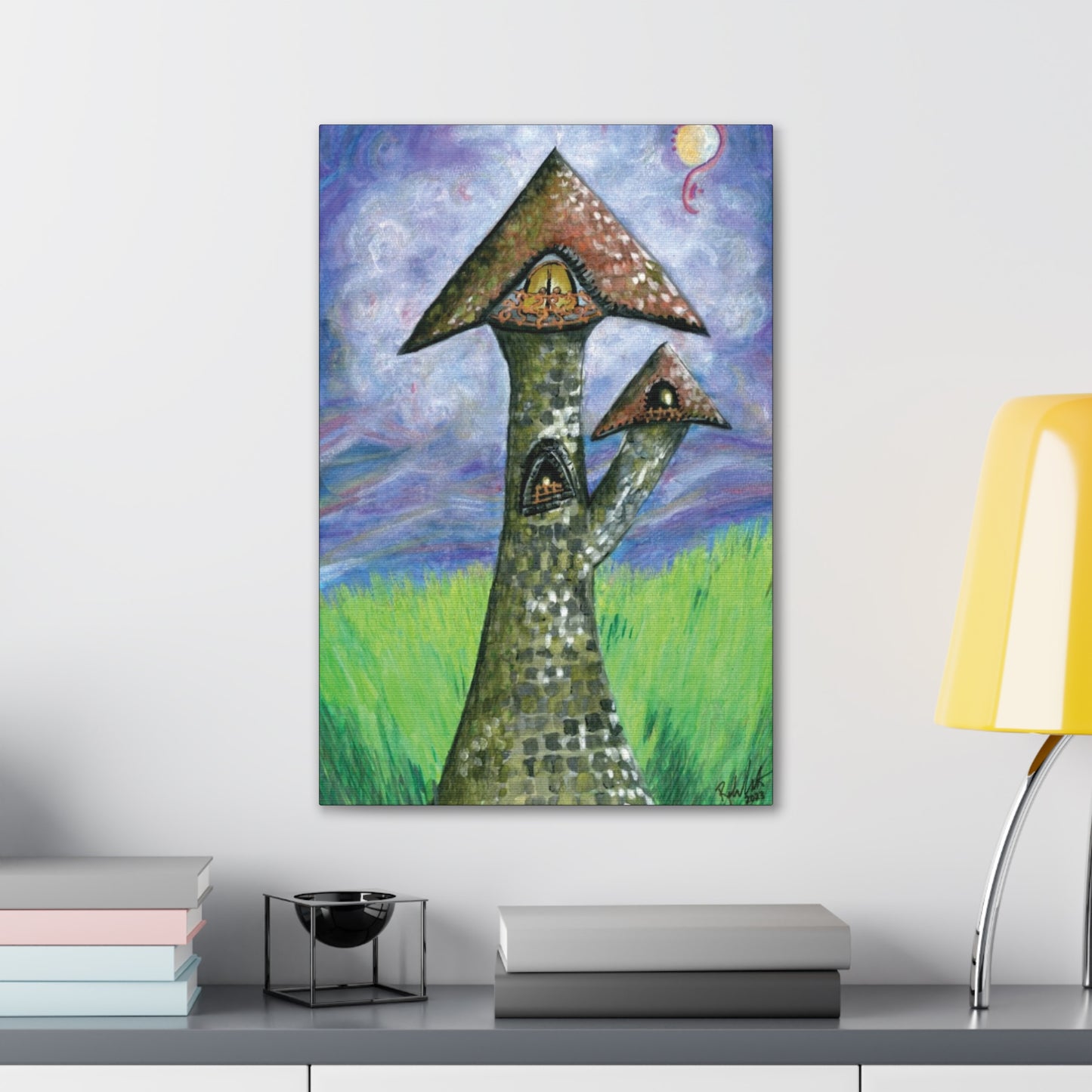 Castle Tower Canvas Gallery Wrap