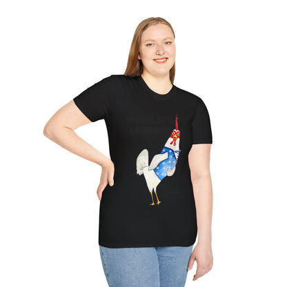 World's Largest Chicken T-Shirt — Funny Patriotic Rooster Tee