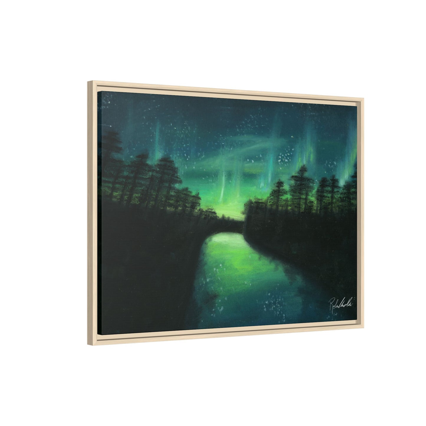 Northern Lights Framed Wall Art