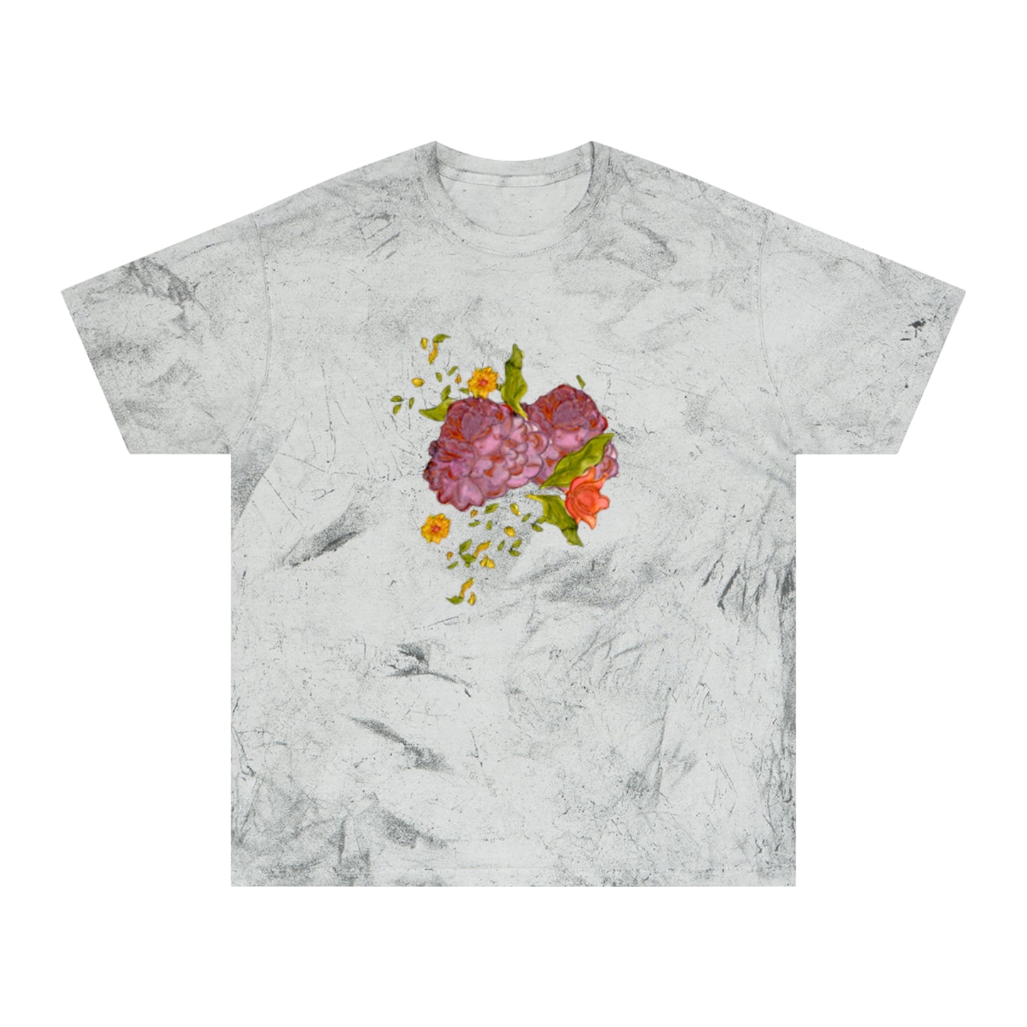 Vintage Flowers Unisex Color Blast T-Shirt