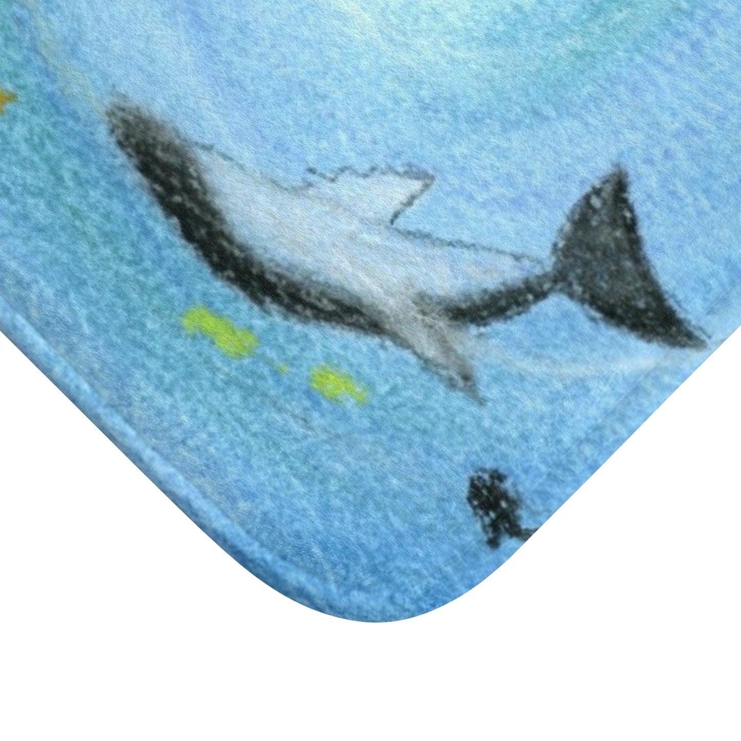 Under the Sea Whale Bath Mat