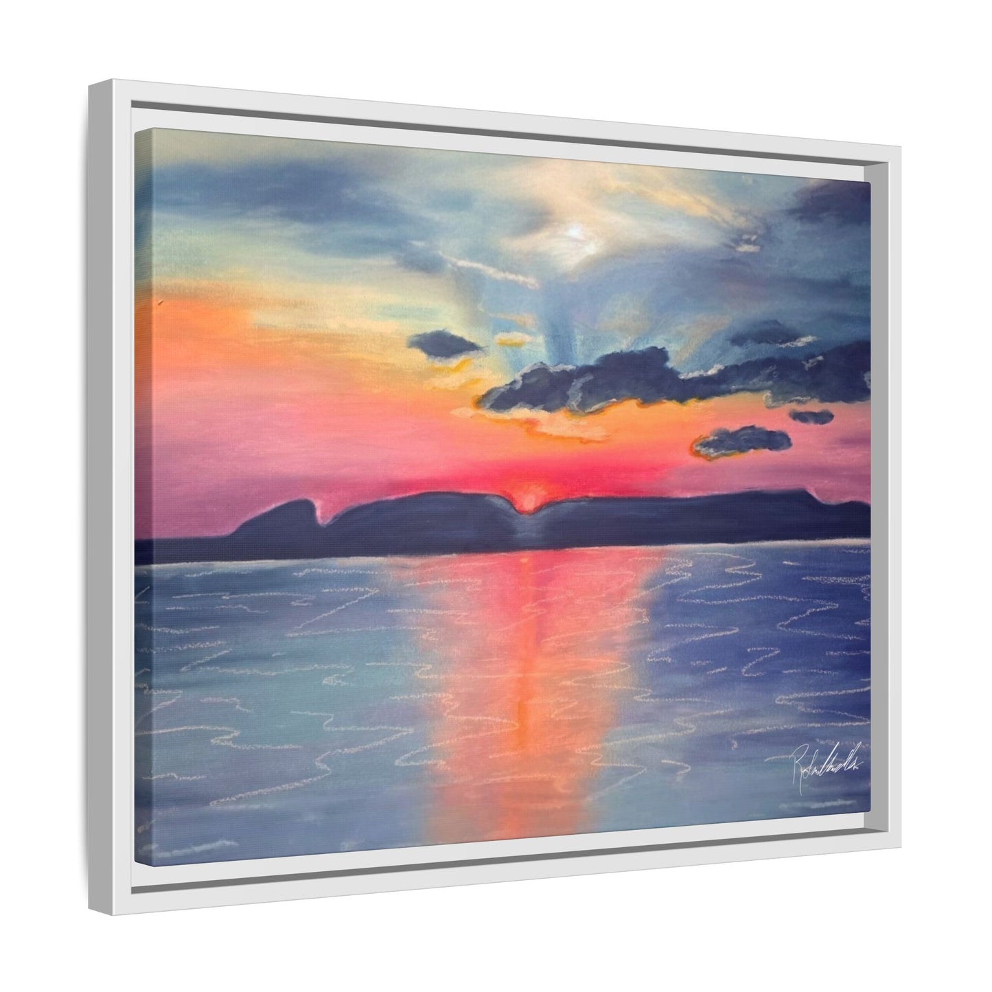 Sleeping Giant at Dawn Framed Wall Art