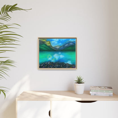 Mountain Lake Framed Wall Art