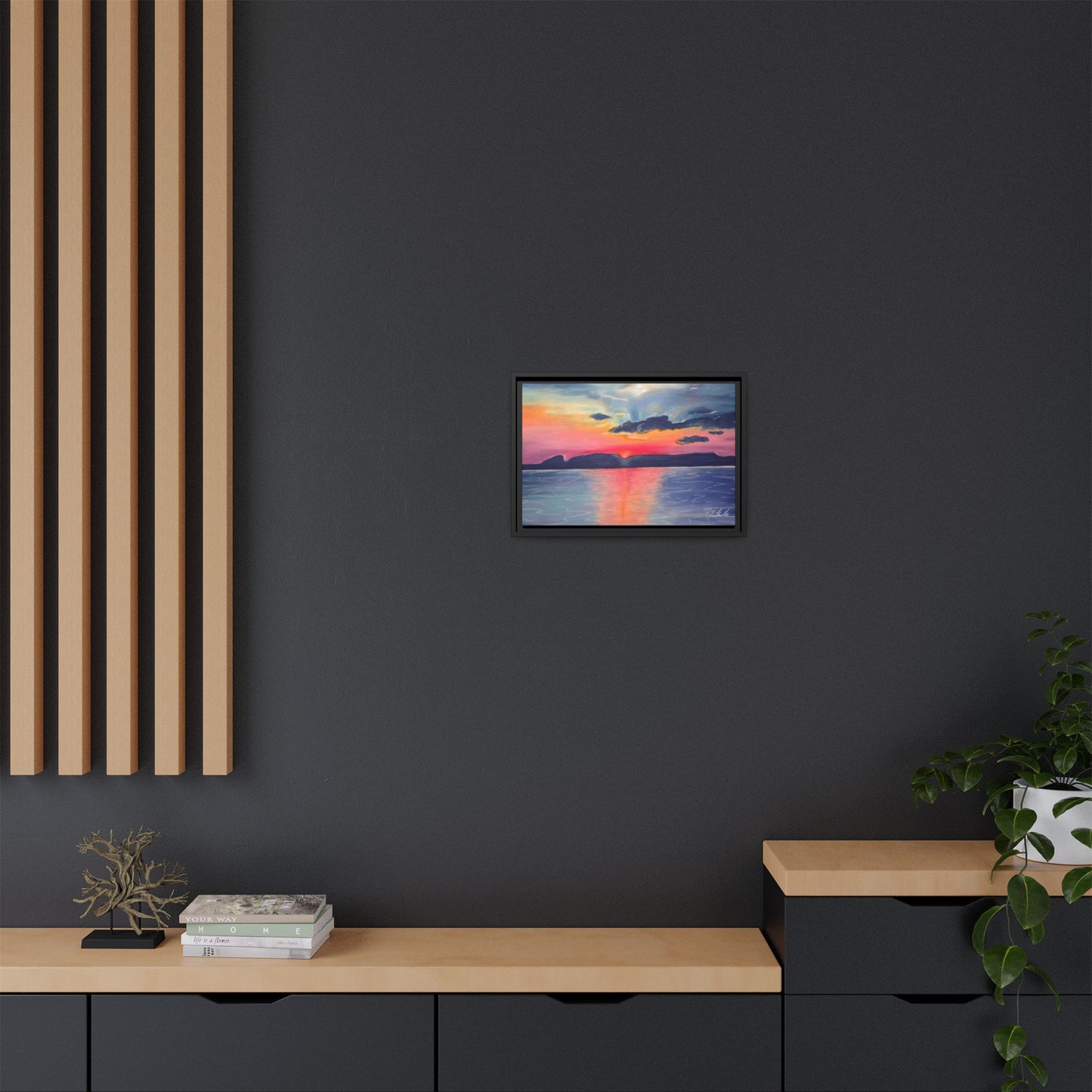 Sleeping Giant at Dawn Framed Wall Art