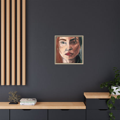 Beyond Race Woman Framed Wall Art