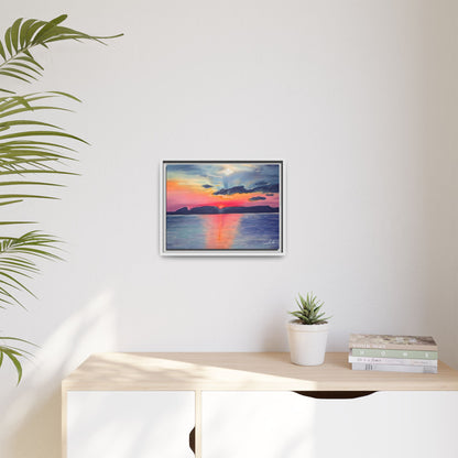 Sleeping Giant at Dawn Framed Wall Art