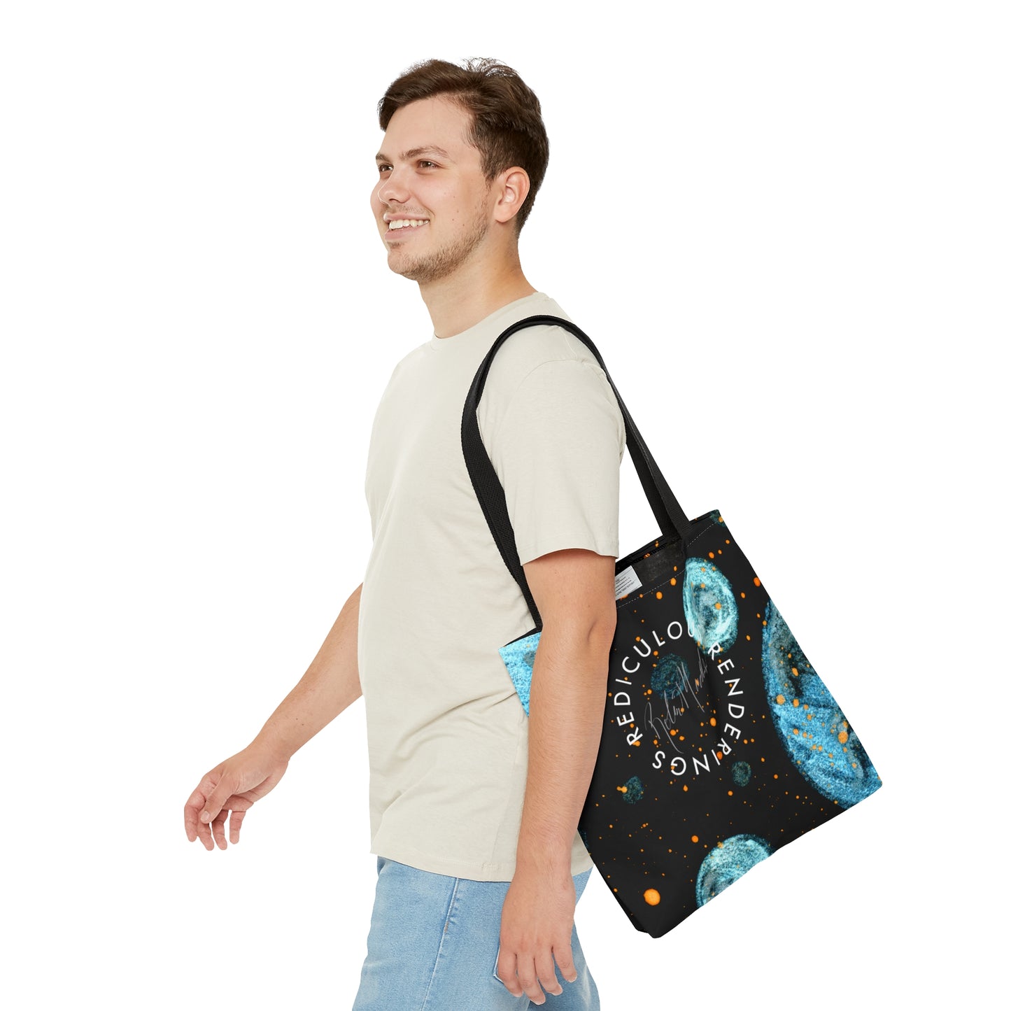 Little Blue Planets Galaxy Tote