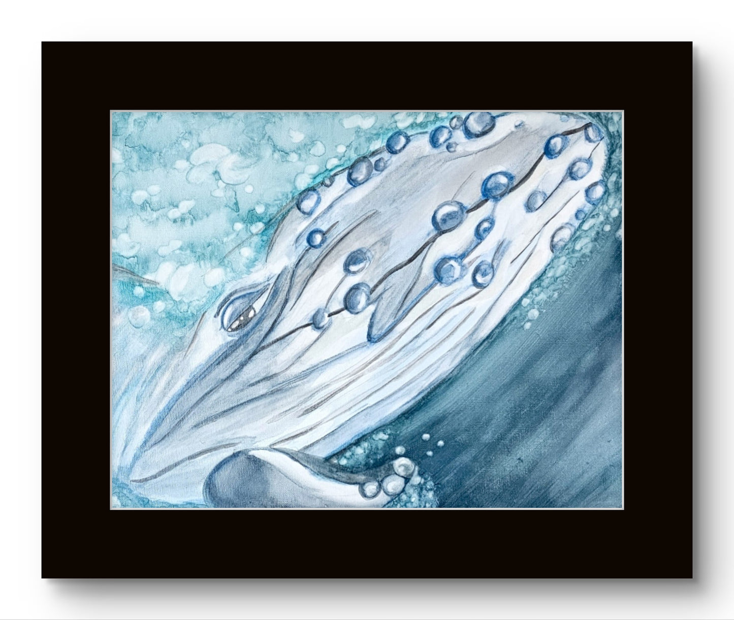 Blue Whale 8x10 Museum Grade Fine Art Print